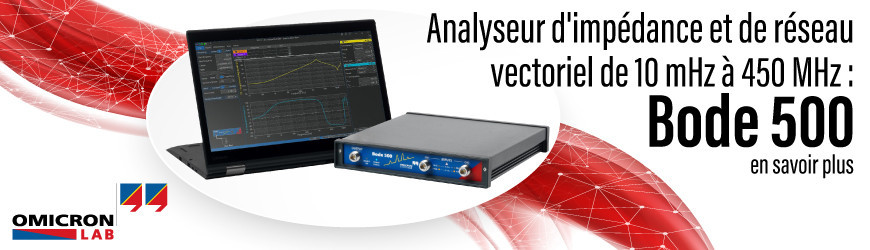 BODE 500 : L’analyseur d'impédance pour des mesures fiables et rapides