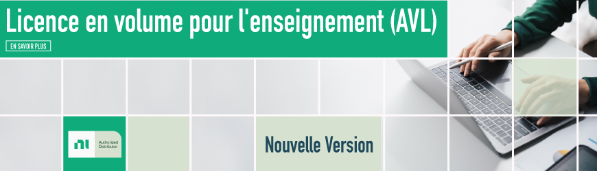 Licence en volume pour l'enseignement (AVL) - Nouvelle version