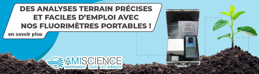 Des analyses terrain précises et faciles d'emploi avec nos fluorimètres portables !
