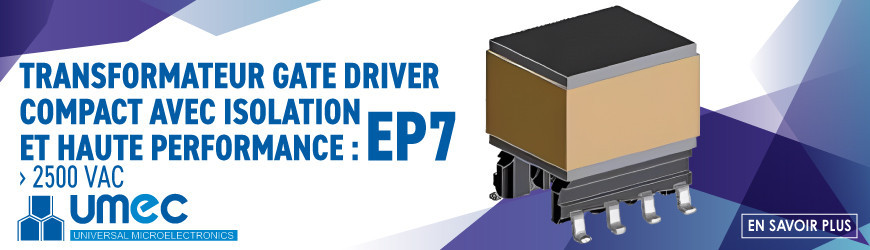 Le transformateur de gate driver EP7 : Votre allié pour des applications de signal et puissance