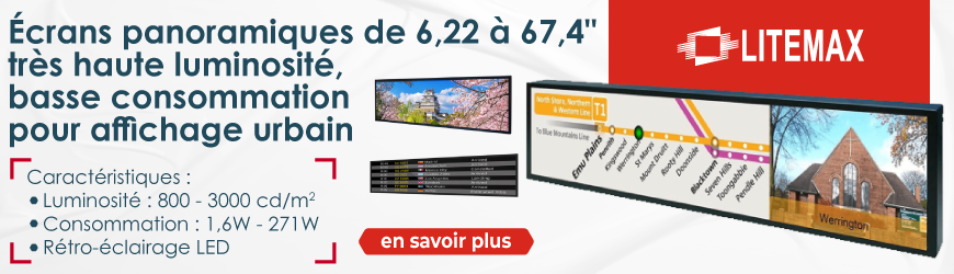 Affichage dynamique à basse consommation