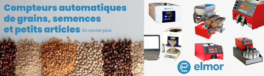 Compteurs automatiques de grains, semences et petits articles