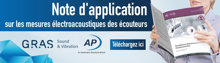 Note d'application sur les mesures électroacoustiques des écouteurs 