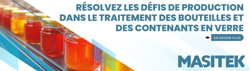 Résoudre les défis de production dans le traitement des bouteilles et des contenants en verre.
