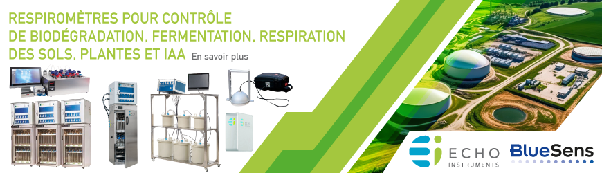 Respiromètres pour biotechnologies, environnement, agriculture et alimentation