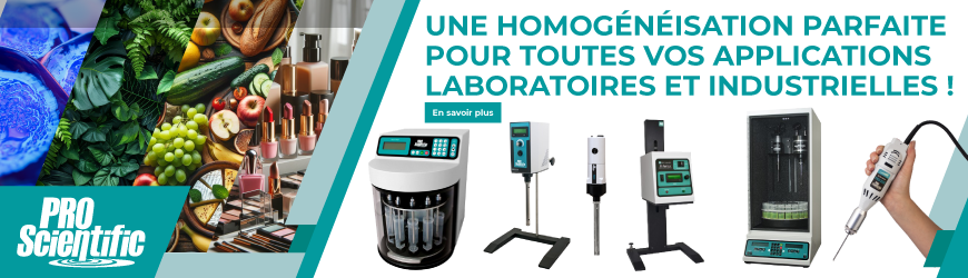 Homogénéisateur pour tout type d'échantillon