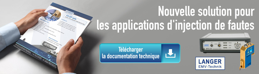 Sonde de champ magnétique à double impulsion pour les applications d'injection de fautes 