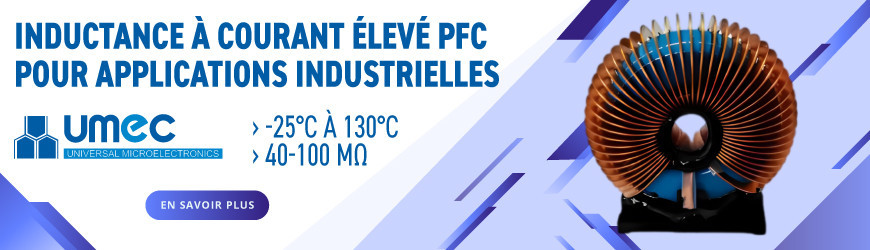 Inductance à courant élevé PFC série 24-30D : pour vos applications industrielles