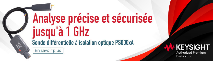 Analyse précise et sécurisée jusqu'à 1 GHz