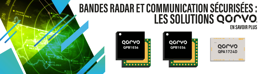 Amplificateur GaN et filtres BAW pour vos systèmes radar