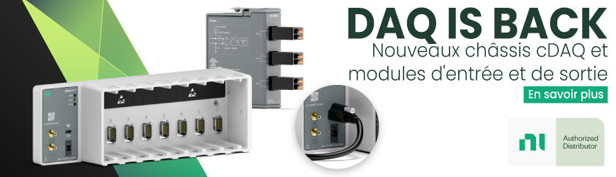 Gagnez en précision et en modularité avec les nouveaux châssis et modules de NI