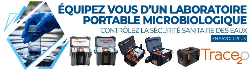 Laboratoire portable microbiologique pour le contrôle de la sécurité sanitaire des eaux