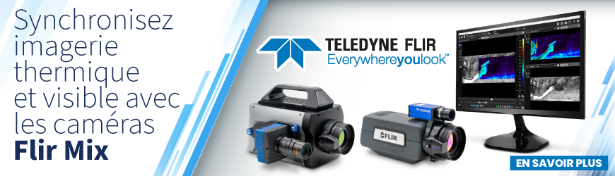 Synchronisez imagerie thermique et visible avec les caméras Flir Mix
