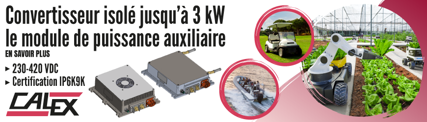 Conversion de puissance haute tension : découvrez le module Calex APM 3 kW