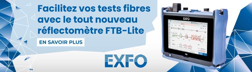 Un réflectomètre à connectivité permanente pour tester plus rapidement vos fibres optiques