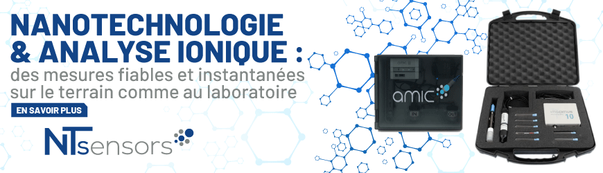 Nanotechnologie & analyse ionique : des mesures fiables et instantanées sur le terrain comme au laboratoire