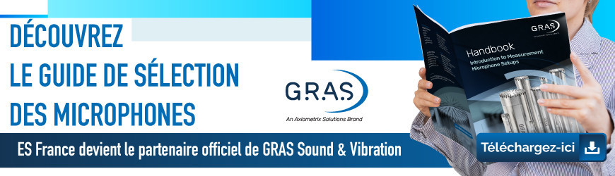 Microphones de mesure acoustique de très haute précision 