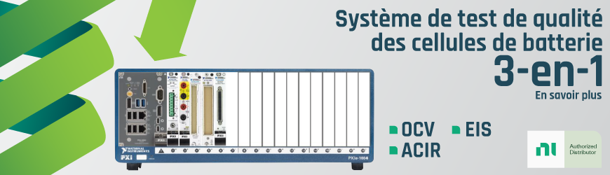 Système de test de qualité des cellules de batterie 3-en-1