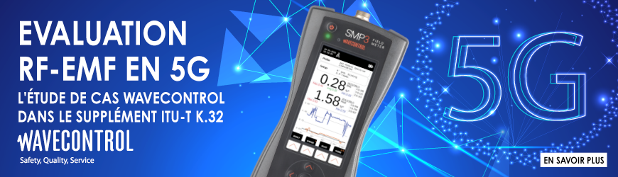 Étude de cas Wavecontrol mise en avant dans le nouveau supplément ITU-T K Suppl. 32 