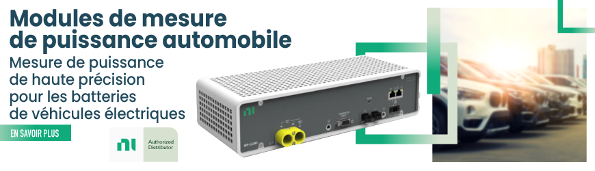 Module de mesure de puissance pour l’automobile : précision, vitesse et connectivité TSN