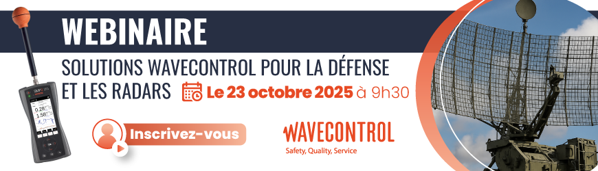 Solutions de mesure des champs électromagnétiques pour la défense et les radars