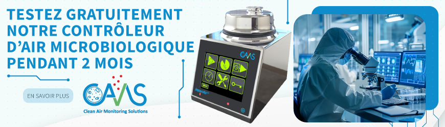 Testez gratuitement le contrôleur d’air microbiologique CAMS pendant 2 mois
