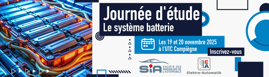 Journée d'étude : le système batterie 