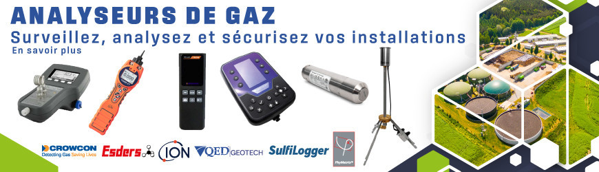 Surveillez, analysez et sécurisez vos installations grâce aux analyseurs de gaz