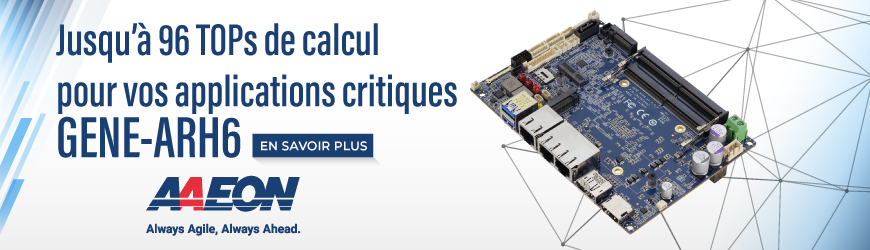 Calculateur compact haute performance pour l’industrie - GENE-ARH6