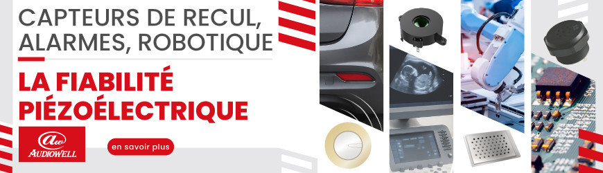 Des solutions piézoélectriques pour générer, détecter et alerter avec précision avec Audiowell