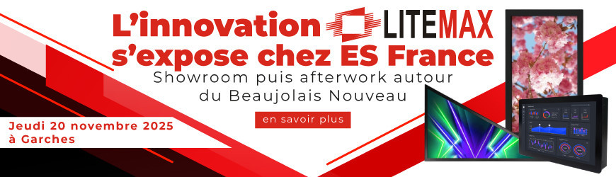 Venez tester les écrans Litemax et déguster le Beaujolais Nouveau le 20 novembre !