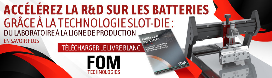 Accélérez la R&D sur les batteries grâce à la technologie Slot-Die coating
