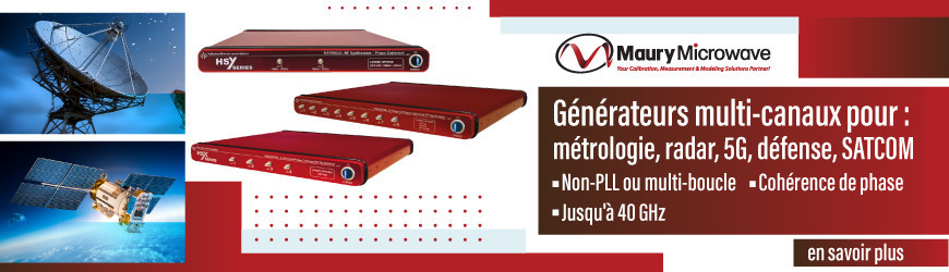 De la métrologie au mmWave, la référence jusqu'à 40 GHz avec Maury Microwave