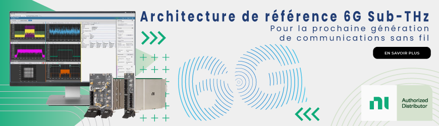 Architecture de référence 6G Sub-THz avec le PXIe-5842