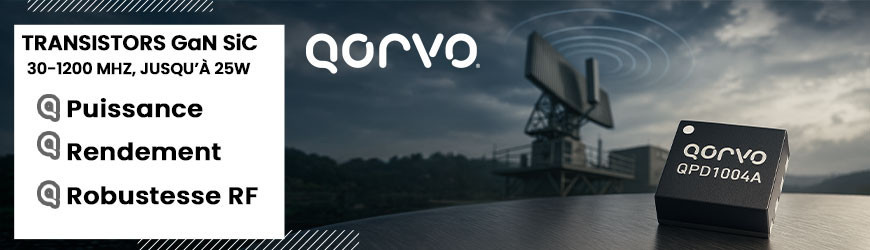 Transistors RF GaN sur SiC : optimiser puissance, efficacité et tenue thermique dans les architectures RF large bande