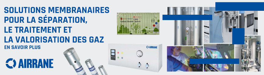 Membranes industrielles : séparation, purification et valorisation des gaz
