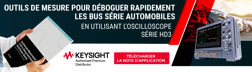 Note d’application Keysight : déboguer plus vite les bus CAN, CAN FD et LIN avec le HD3