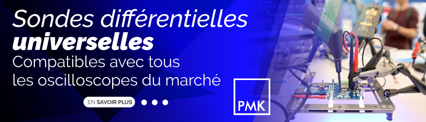 Sondes universelles compatibles avec tous les oscilloscopes du marché