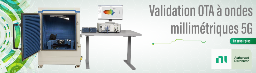 Lancement de l&rsquo;architecture de r&eacute;f&eacute;rence pour la validation OTA &agrave; ondes millim&eacute;triques