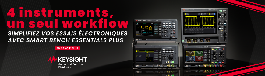4 instruments, un seul workflow : Smart Bench Essentials Plus