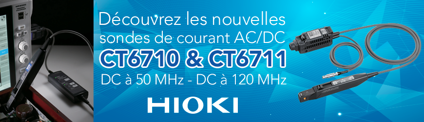 Nouvelles sondes de courant AC/DC