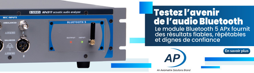 Bluetooth LE Audio : comment mesurer pr&eacute;cis&eacute;ment les performances LC3 avec APx