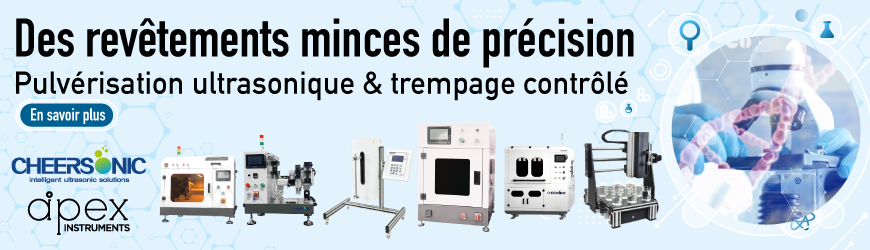 Solutions de rev&ecirc;tement de pr&eacute;cision : spray ultrasonique, spray pyrolytique et dip coating