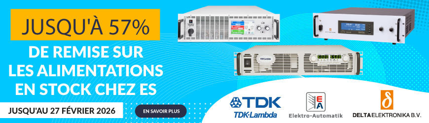 Jusqu'&agrave; 57% de remise sur les alimentations en stock chez ES