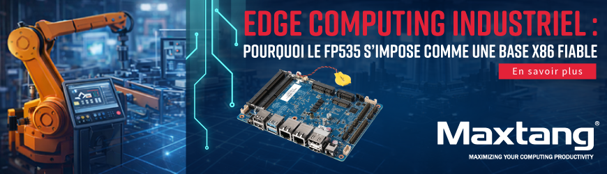 Un SBC AMD Ryzen&trade; Embedded pens&eacute; pour les environnements industriels contraints