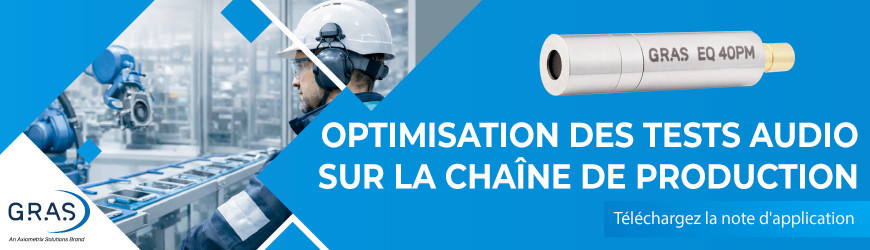 Optimisation des tests audio sur la cha&icirc;ne de production