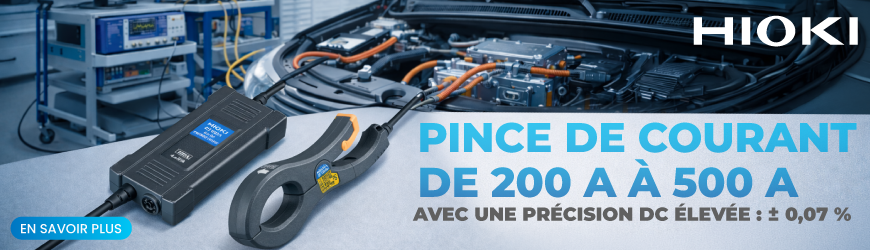 Pince de courant AC/DC haute pr&eacute;cision &plusmn;0,07 %