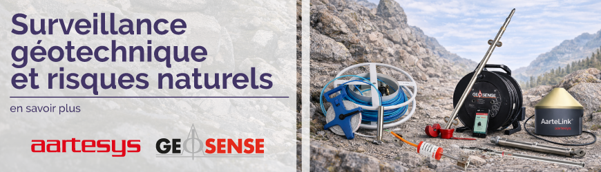 Surveillance g&eacute;otechnique & risques naturels : capteurs et instrumentation de pr&eacute;cision