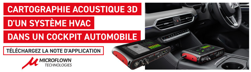 Analyse NVH HVAC en habitacle : visualisation 3D et ranking de sources acoustiques
