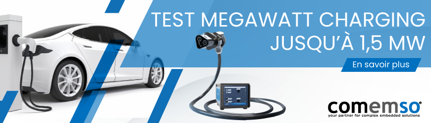 Tests des infrastructures Megawatt Charging System (MCS) jusqu&rsquo;&agrave; 1,5 MW